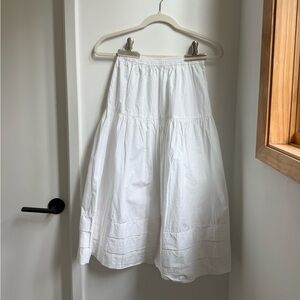 Little Moon Midi Cotton Skirt